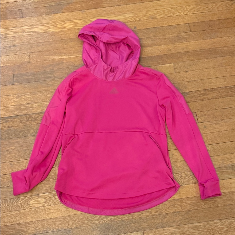 Pink Hooded Sweatshirt